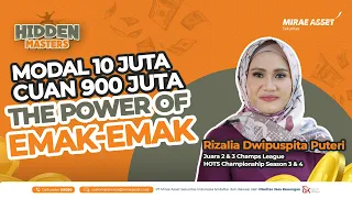 Kisah Sukses Ibu Rumah Tangga Profit 130 Juta Sehari | Rizalia Dwi | Hidden Masters Winner Special