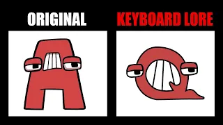 Reverse Alphabet Lore vs Keyboard Lore (Full Version) | All Alphabet Lore Meme Animation -TD Rainbow