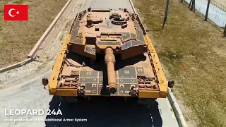 Turkey Begins Mass Production of the Additional Armor System Developed for the Leopard 2A4 MBT