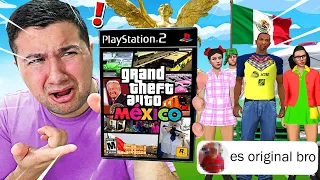 Compré EL *GTA* VERSIÓN MÉXICO en el tianguis XD *no me estafaron*