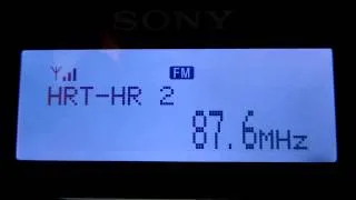 [Es] 87.6 MHz - HRT-HR 2 - Ugljan/Sv. Mihovil - Croatia - (1591 km) - RDS