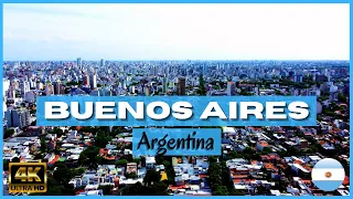 [4K Drone] Tour of Buenos Aires Argentina 2022 | Buenos Aires From Above