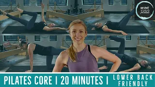 20 Minute | Pilates Core Workout | Lower Back Friendly