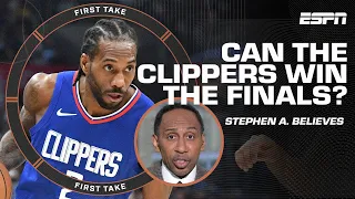 Clippers are the BIGGEST THREAT to Nuggets 👀 - Stephen A. BELIEVES in the Clippers 🏆 | First Take