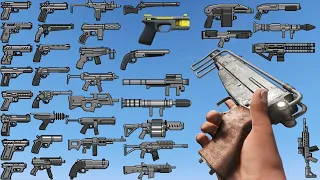 ALL WEAPONS RELOADING & SOUNDS in GTA 5 STORYMODE (First Person)