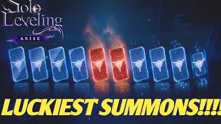 MOST LUCKIEST F2P ChaHae-In SUMMONS || SOLO LEVELING ARISE