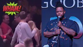 Roasting a Heckler Ends in a Brawl