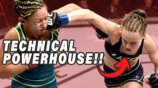 Rose Namajunas First UFC Fight vs Last UFC Fight