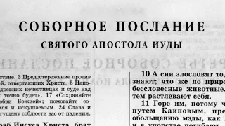 Библия. Послание Иуды. Новый Завет (читает Александр Бондаренко)