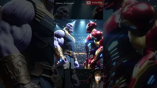 Ironman vs Thanos #edit #marvel #avengers #trendingshorts #youtubeshorts #mcu #ironman #ai