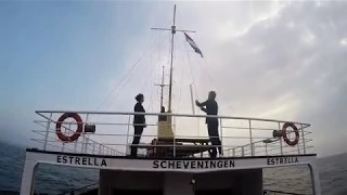 Afscheid op zee vanuit Scheveningen 5 september 2018