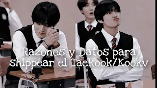 Razones y Datos para shippear el Taekook/Kookv