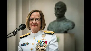 VCNO Franchetti Takes Charge of the Navy