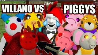 Villano de La Purga contra Piggy | Todos los Personajes de Piggy | Juegos Roblox en Español