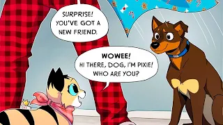 Pixie and Brutus New Friend (Pixie and Brutus Comics Dub)