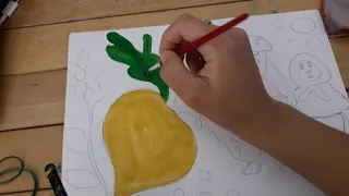 Рисуем с детьми  -  сказка про Репку!!!