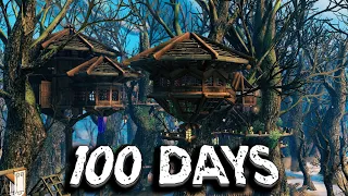 I Spent 100 Days in Valheim Building My Best Swamp Village... Here's What Happened