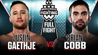 [HD] Justin Gaethje vs Brian Cobb | WSOF 3, 2013