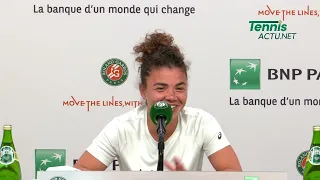 Tennis - Roland-Garros 2024 - Jasmine Paolini : "Non so perché non credevo in me stesso..."