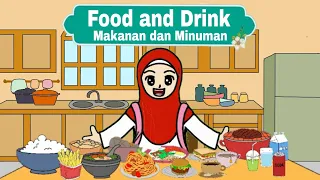 Belajar Nama- Nama Makanan dan Minuman dalam Bahasa Inggris  (Food & Drink)