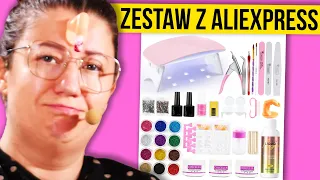 TESTUJĘ ZESTAW DO PRZEDŁUŻANIA PAZNOKCI Z ALIEXPRESS [TES] #44