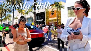 Beverly Hills Walking Tour in Los Angeles, California | The World-Famous Rodeo Drive, Supercars