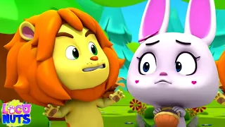 The Lion And The Rabbit Short Story And Cartoon Videos For Kids