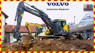 VOLVO ECR235EL & Sattelkipper, Burgstetten, 2024. #5 #compactexcavator #volvoexcavator