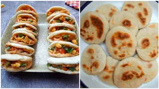 Pita Pockets Recipe | Mini Chicken Shawarma | Iftar Snacks | Chicken Pocket Recipe | No-Bake Recipe