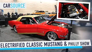 1965 Mustang Electric Engine Swap at the Philly Auto Show!