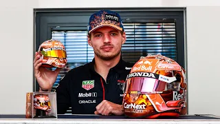 Max Verstappen reveals his special Belgian GP 2021 helmet