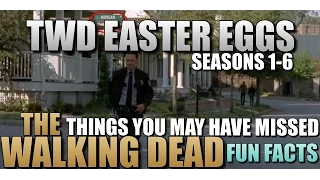 The Walking Dead Facts And Easter Eggs TWD Things You May Have Missed Walking Dead Fun Facts