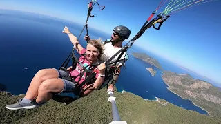 Мій політ з парашутом.Oludeniz Babadag 2020.Параглайдинг Олюдениз Бабадаг Turkey Полет с парашутом