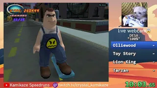 Disney's Extreme Skate Adventure: "100%" Speedrun - 3:35:03