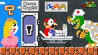 King Rabbit: Mario's journey to Bowser's hospital, what happens to Mario's leg?