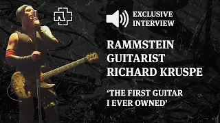 Rammstein's Richard Z. Kruspe talks about the first guitar he ever owned (Exclusive interview)