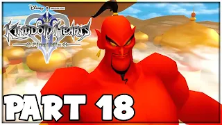 Kingdom Hearts II Final Mix Walkthrough PART 18 - Jafar Boss Fight (PS4 1080p)