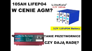 Lifepo4 w cenie AGM? Przetwornice z ali