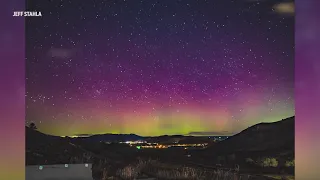 Northern Lights visible from parts of Colorado