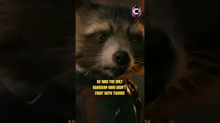 rocket is the only guardian who didn't fight with thanos #guardiansofthegalaxy #shorts