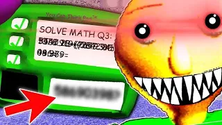 Did we get Baldi's Secret codes?? | Baldi's Basics | Impossible Question.