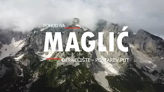 Pohod na Maglić - Dernečište; Poštarev put; BiH Maglić 2386 m.n.v.; CG Maglić 2388 m.n.v. #maglić