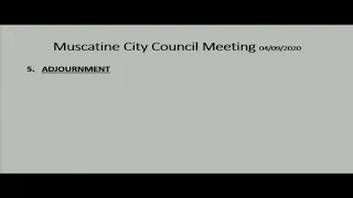 April 9, 2020 In-Depth City Council Meeting