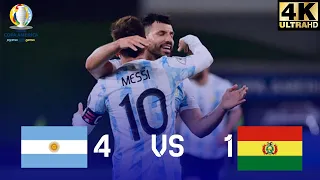 Argentina Vs Bolivia 4-1 | Extended Highlights & All Goals 2021 HD