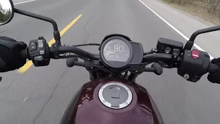 Honda Rebel 1100 First Ride