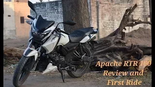 TVS Apache RTR 160 BS4 2018 First RIDE And Review