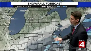 Metro Detroit weather: Snow in this week's forecast