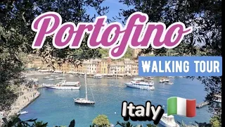 Portofino, Italian Riviera walking tour.April 2023. Прогулка по Портофино.