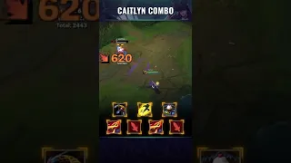 HOW TO Full Caitlyn Combo Guide 🔫