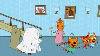 Три кота | Привидения | Серия 66 | Мультфильмы для детей